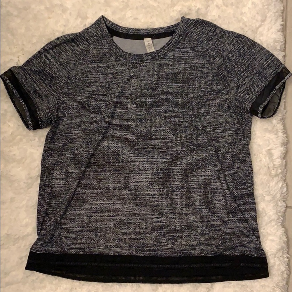 Lululemon mesh workout top